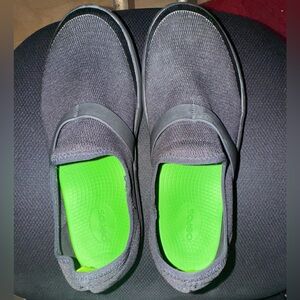 OOFOS Eezee Black Mesh Low Recovery Shoes Sneakers Size W11 Excellent Condition